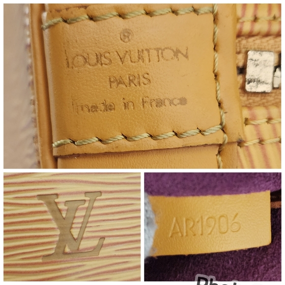 Auth Louis Vuitton Epi Alma Leather Bag - Picture 4 of 10